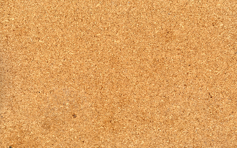 MDF edge showing dense fiber composition for comparison