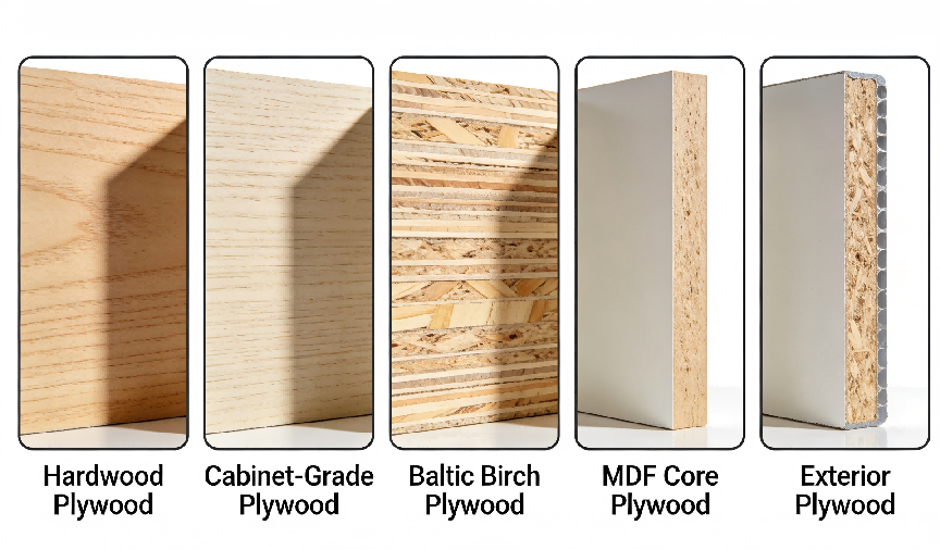 Best Plywood for Cabinets ：Grade, Face & Core Selection