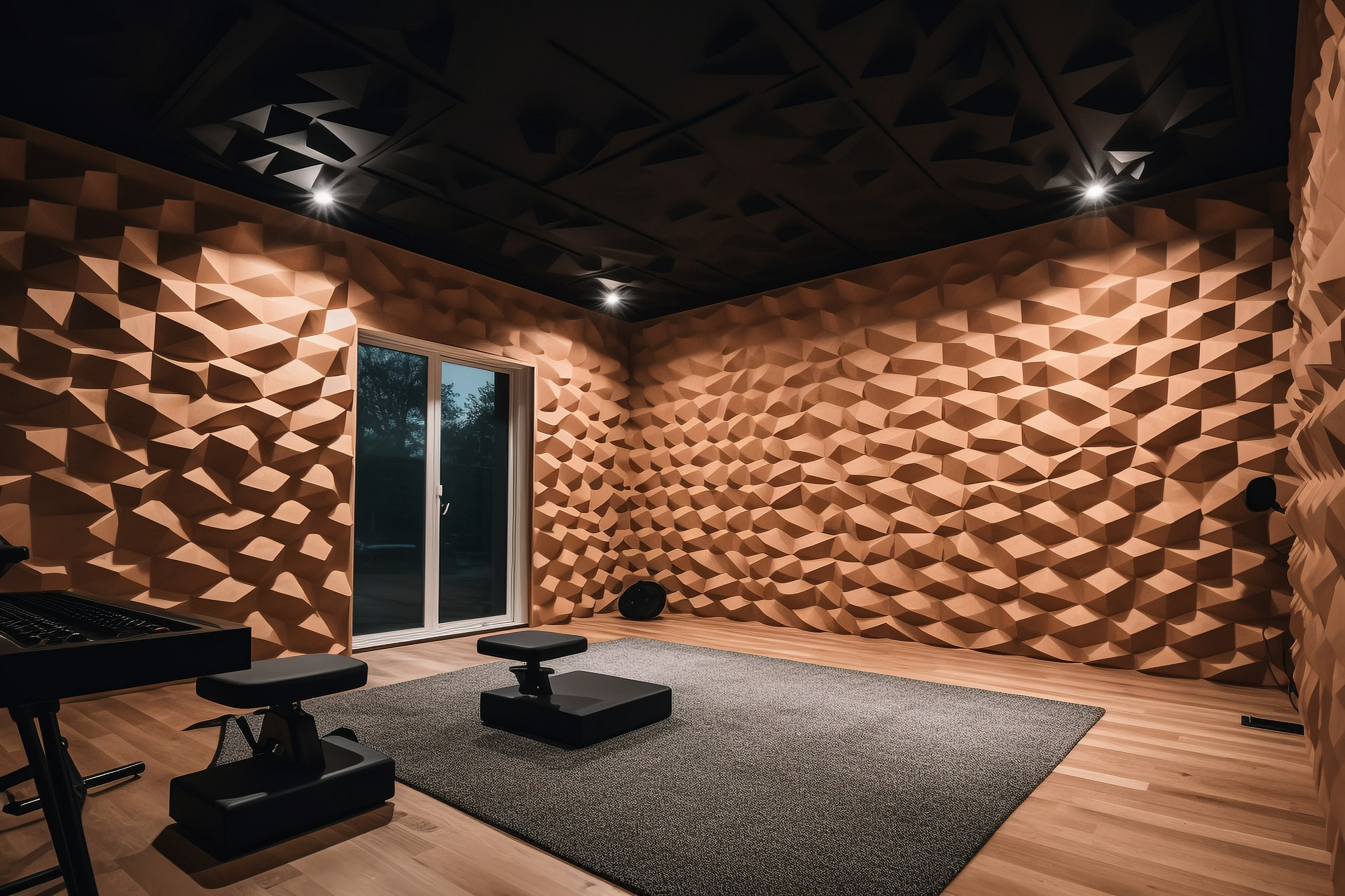 Acoustic wall panel
